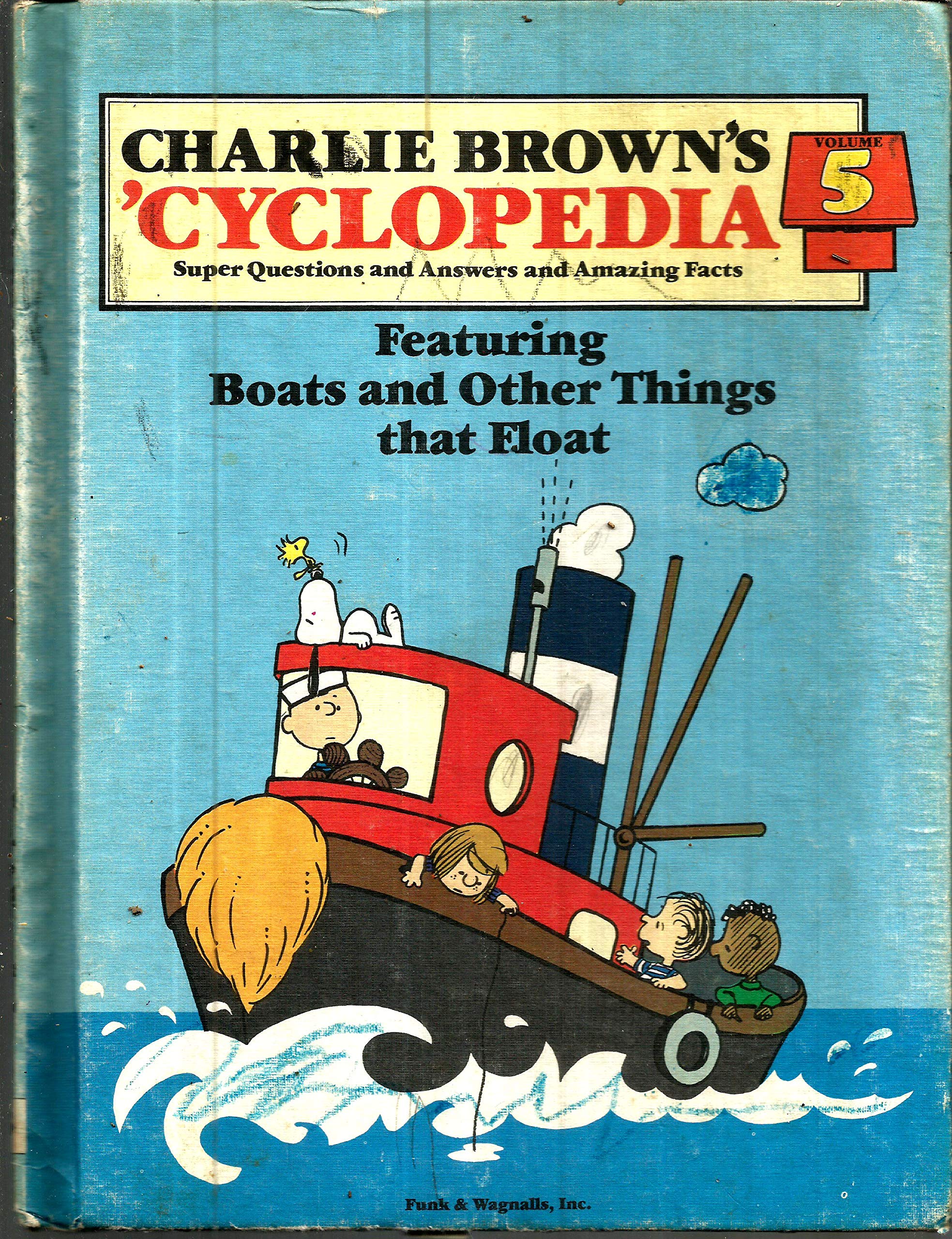 Cover of Charlie Brown's 'Cyclopedia, Vol. 5: Featuring Boats and Other Things that Float