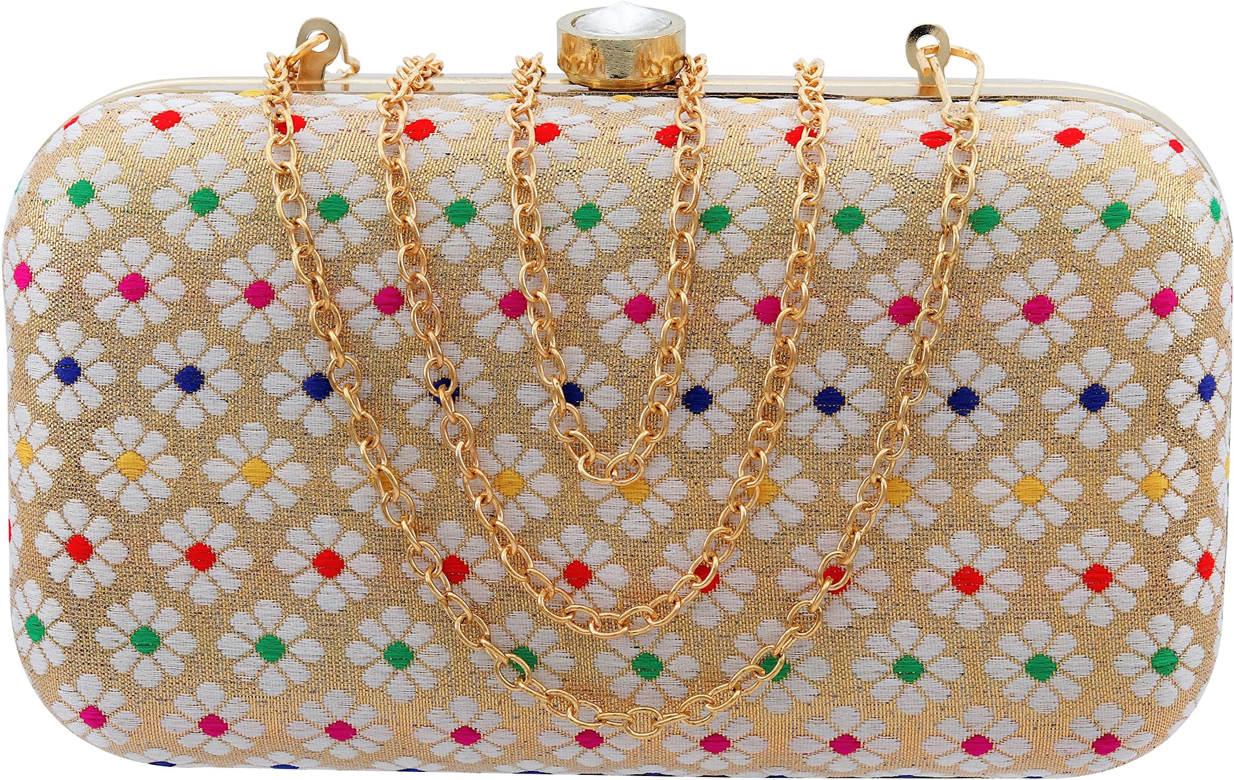 AILTINOGirls Box Clutch (White)