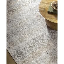 Livabliss x Our PNW Home Rainier Updated Traditional Washable Area Rug, 53" x 73", Sage