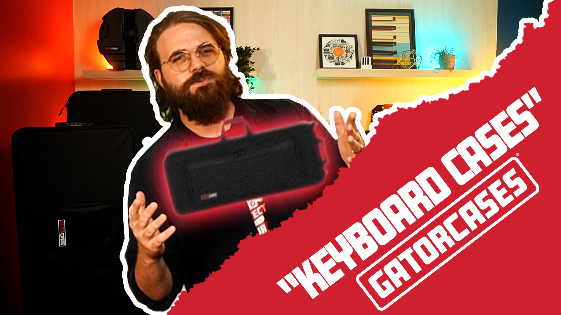 Amazon.com: Gator Cases Lightweight Keyboard Case with Pull Handle