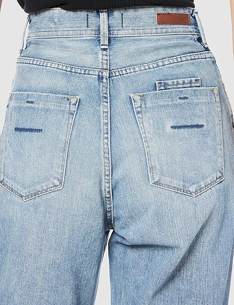 YANUK ヤヌーク Lea ストレートデニム 57111231 23インチ Trick Denimボーイズストレート
