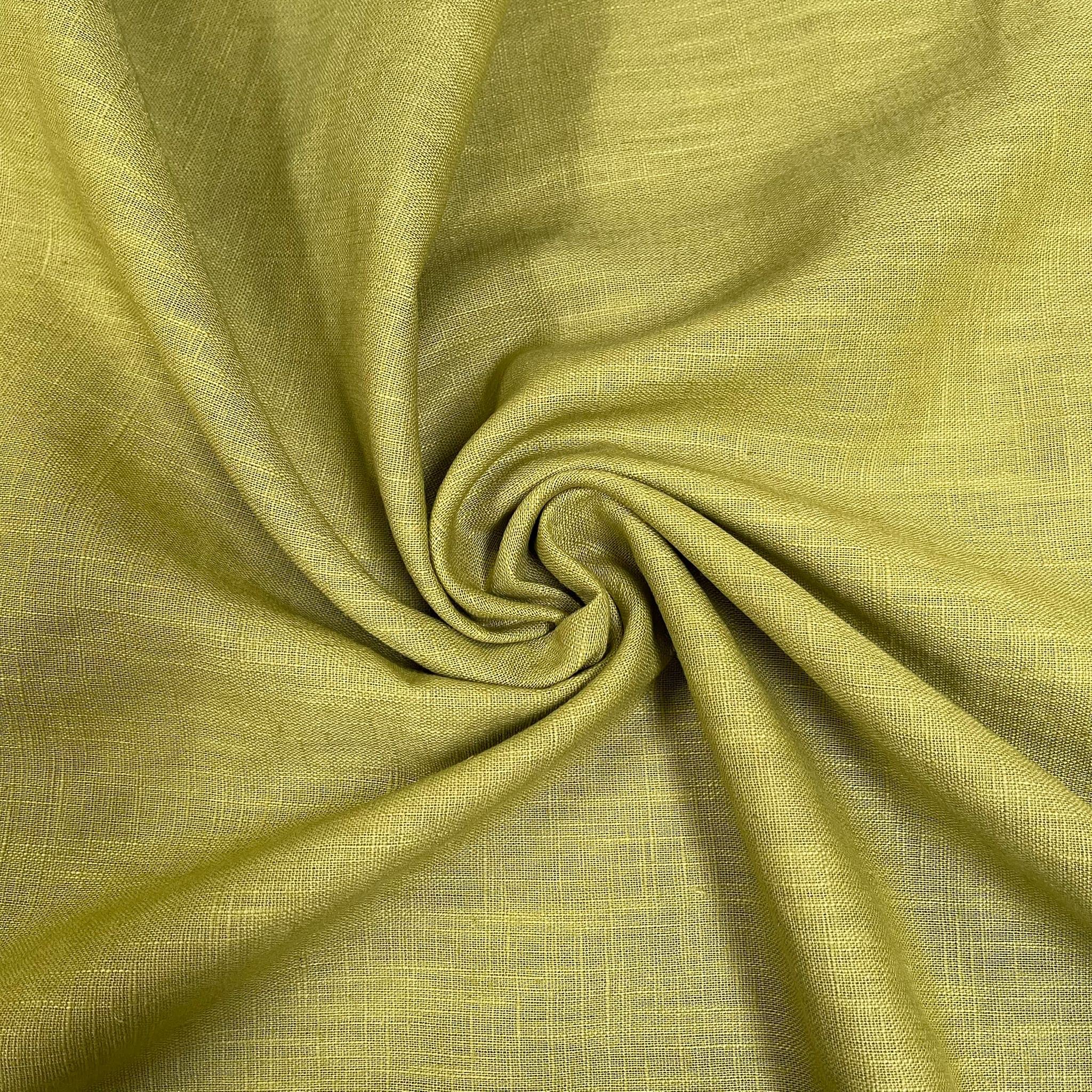 100% Pure Washed Linen Flax Fabric 45 Colours 136cm Wide 240gsm Per Metre - ONE METRE — image 1