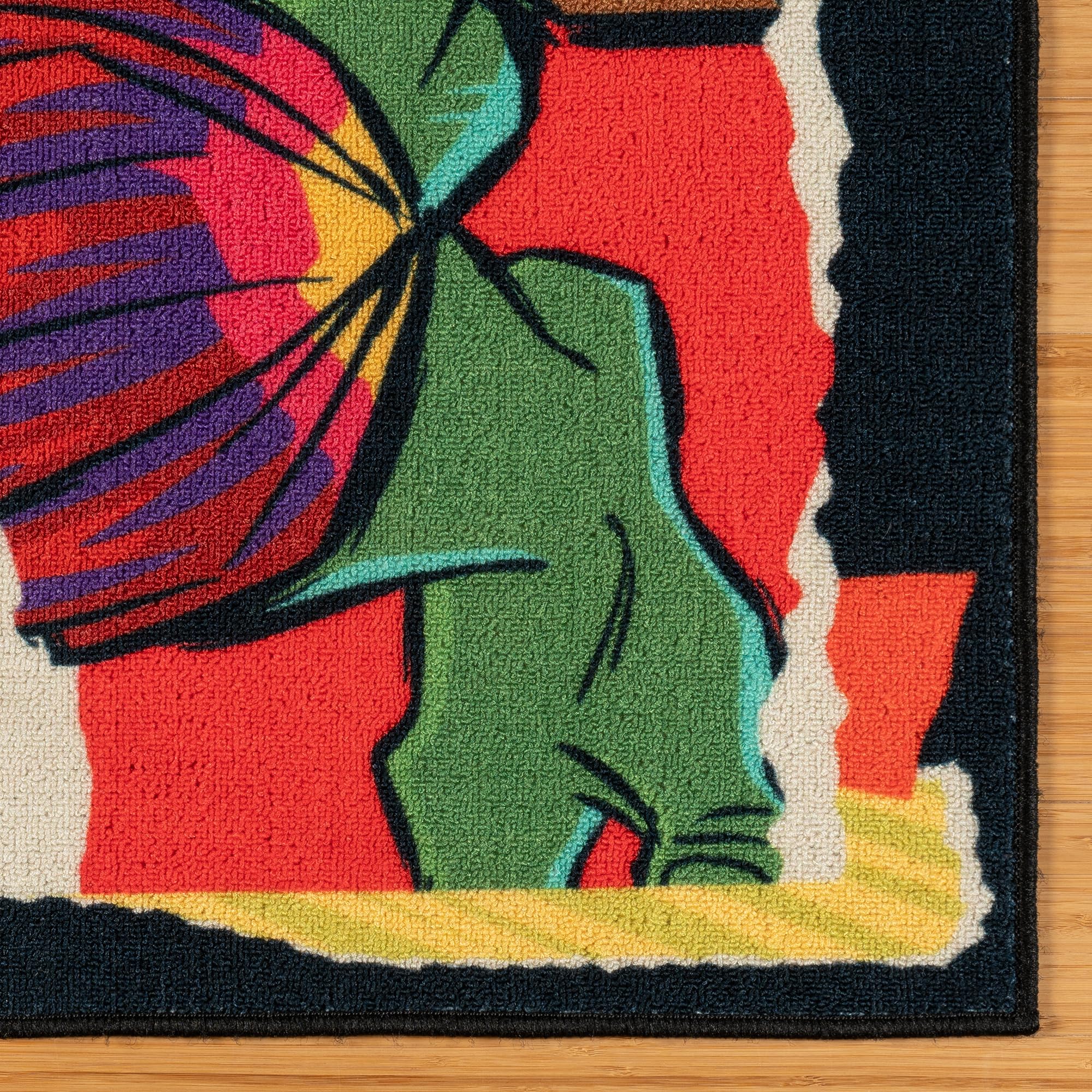 Carpets for Kids 1112 Calendar Classroom Organized Seating Rug 7ft 6in x 12ft Rectangle Multi Color