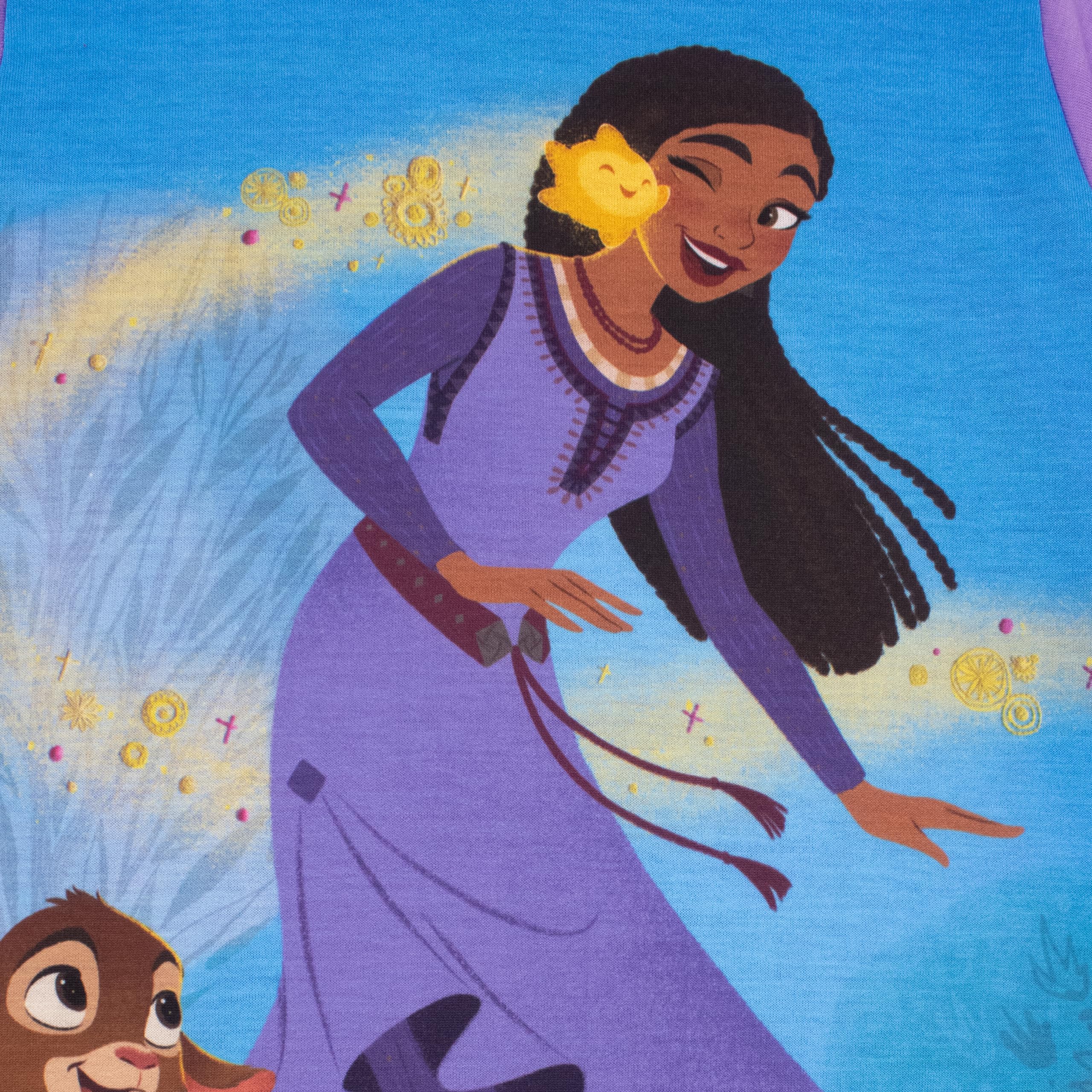 Disney Camison Nina Wish | Wish Pijama Niña | Camisón Niña