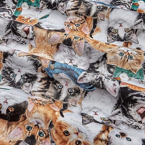 Miniatura 3 de Gatos empacados para razas de gatos, tela por yarda