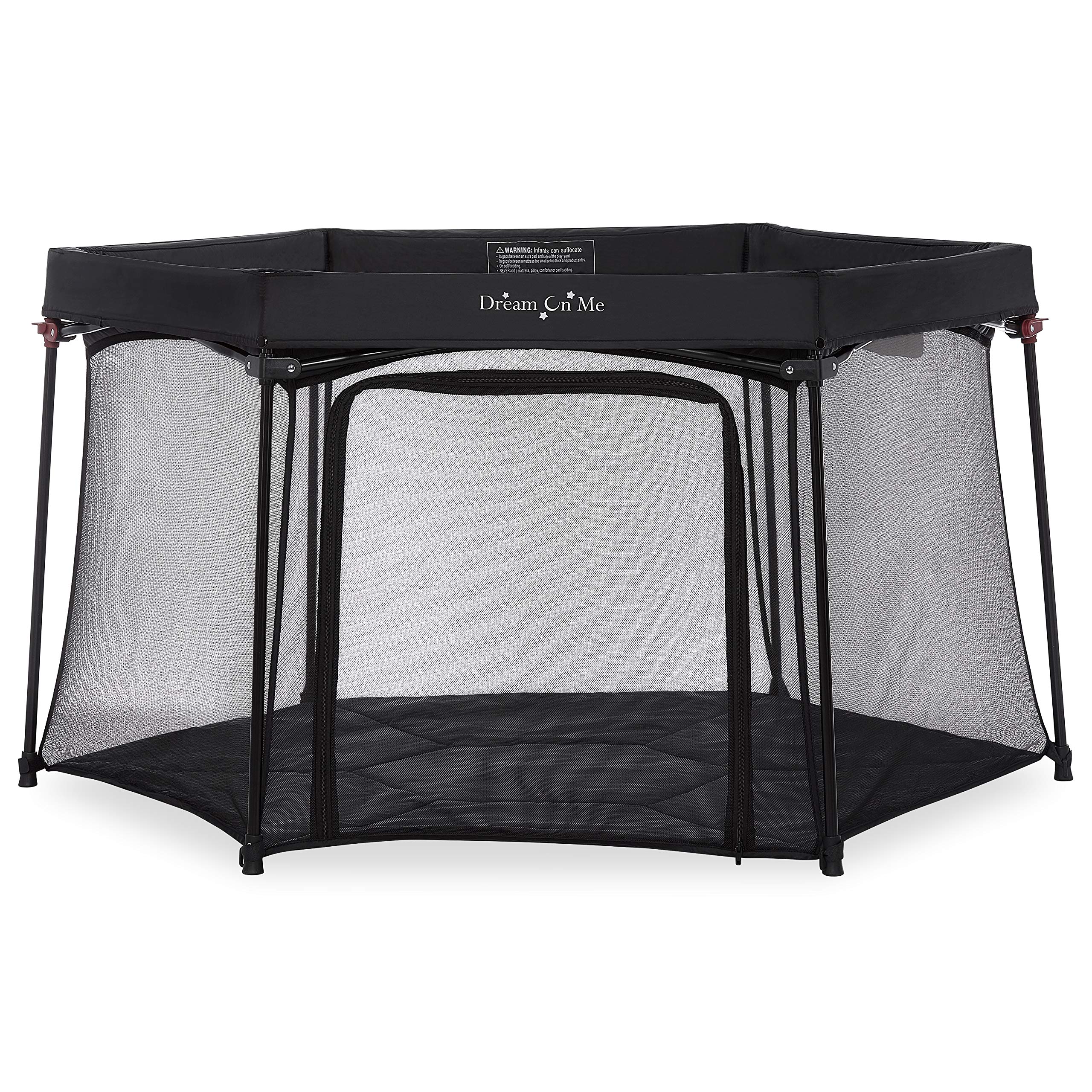 Dream On Me Onyx Playpen, Black