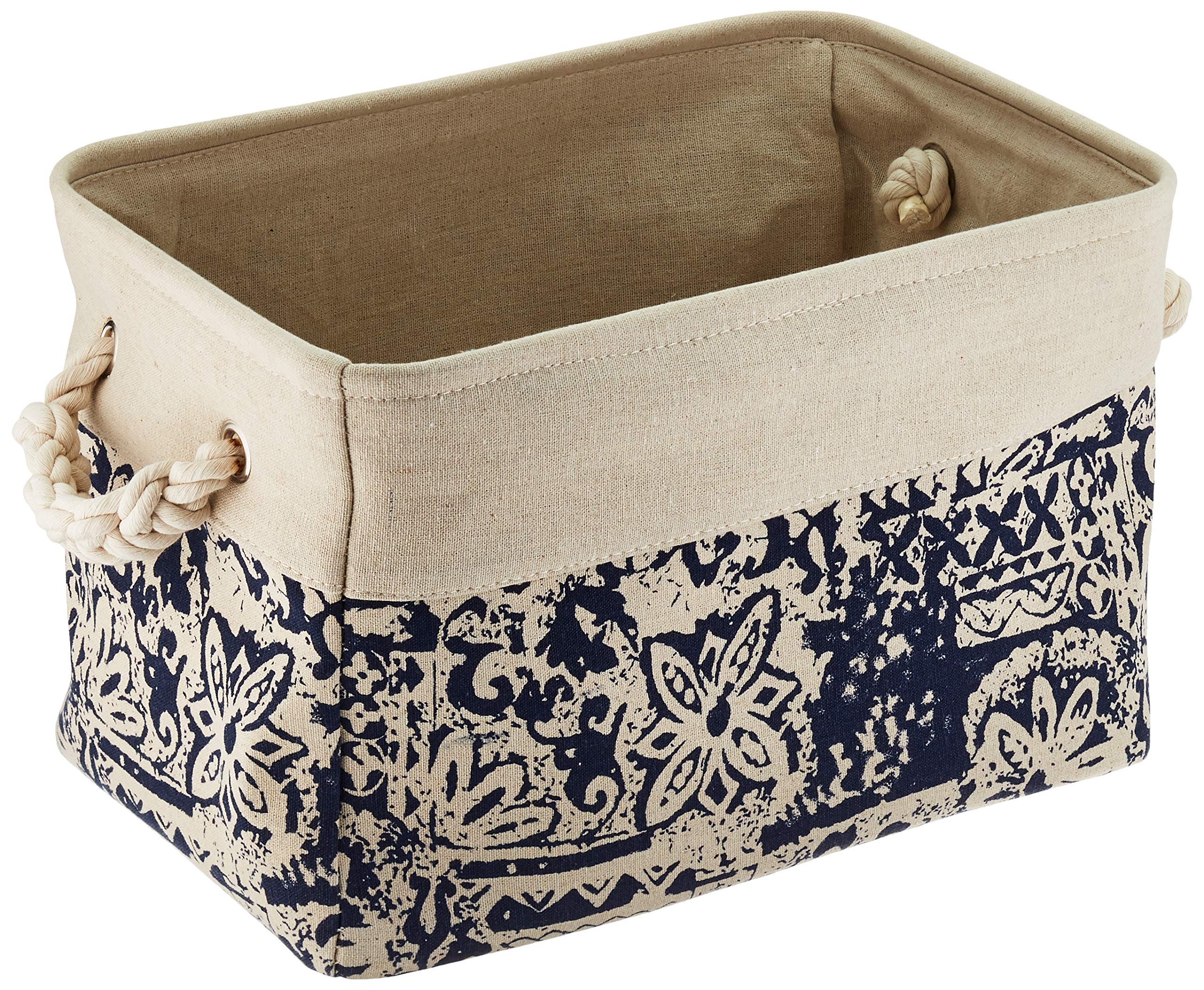 Mi CasaMi Casa Basket Jean Blue 37.5 x 24.5 x 24