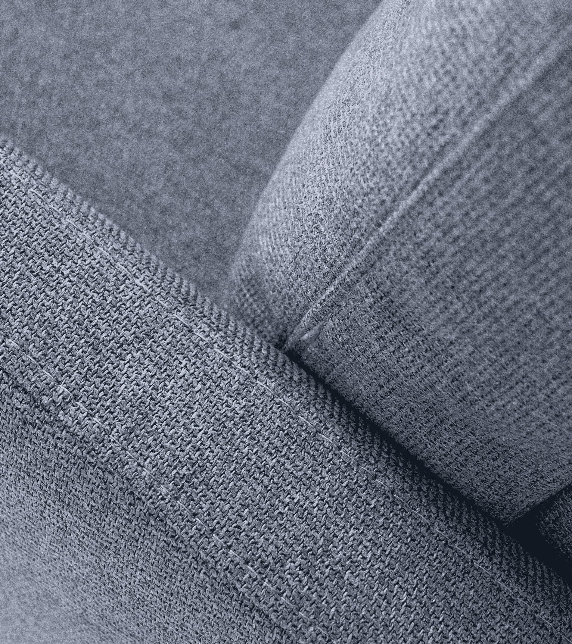 Sillón Relax Nexus Sofá Individual – Butaca Reclinable Manual por Empuje – Tapizado Chenilla Antimanchas – Compacto y Ergonómico – 67x88x100 cm – Color Gris