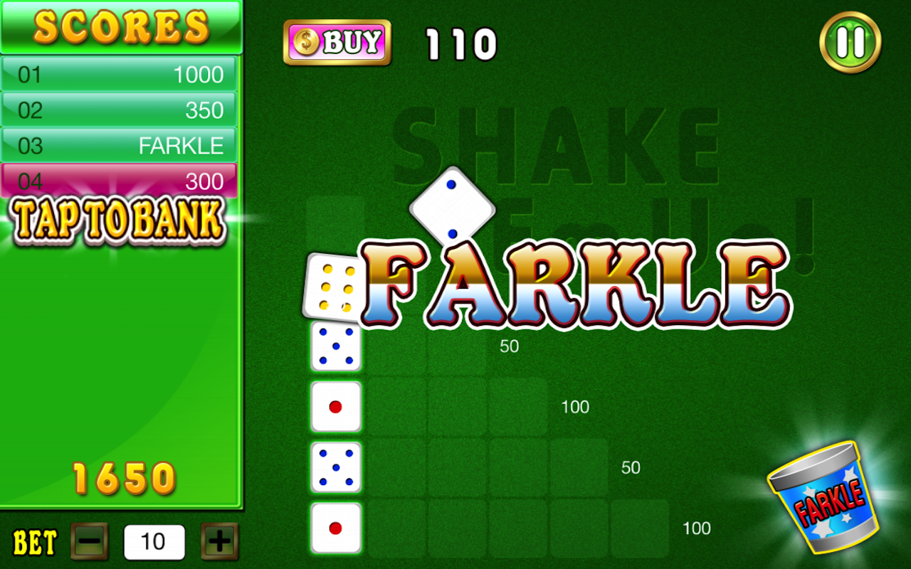 Farkle HD Addiction FREE Dice Blitz Game App on the Amazon Appstore
