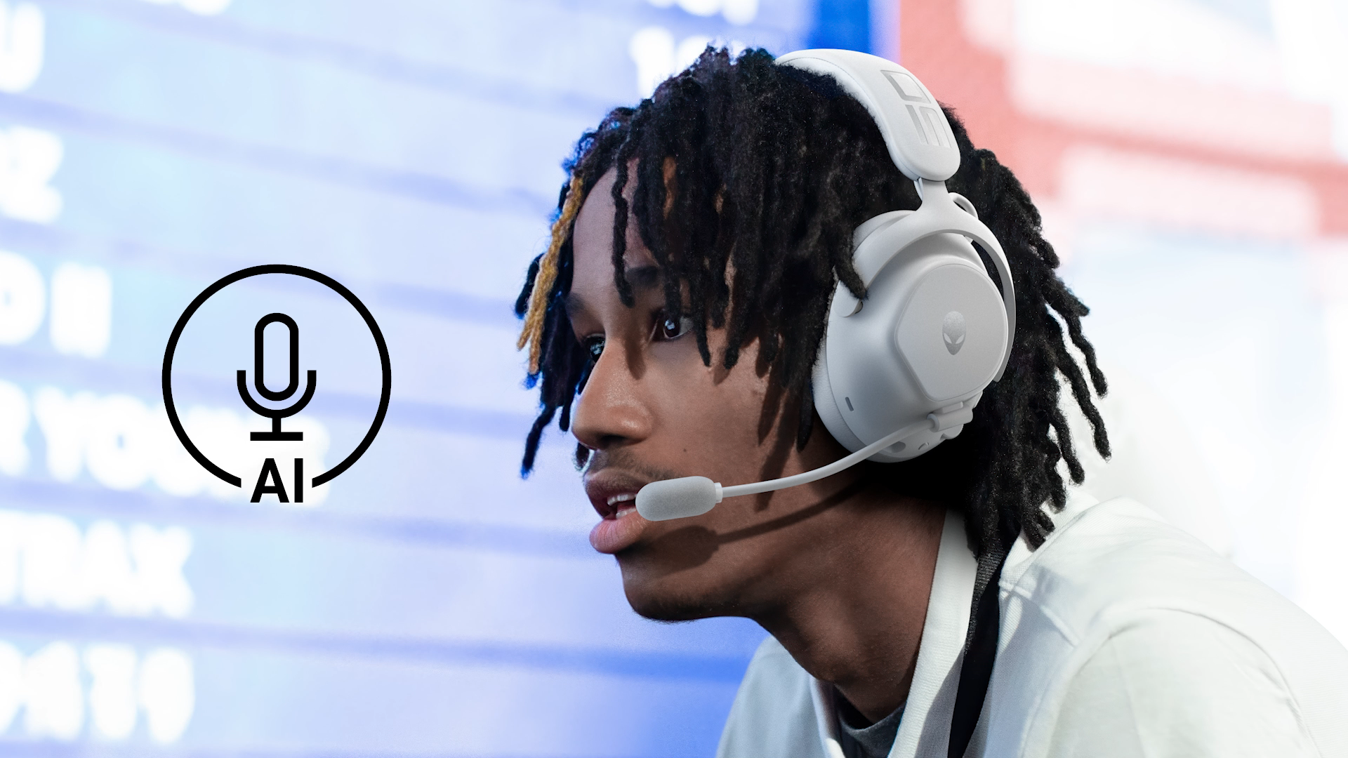 Alienware Pro Wireless Gaming Headset - Wired/Wireless, Bluetooth