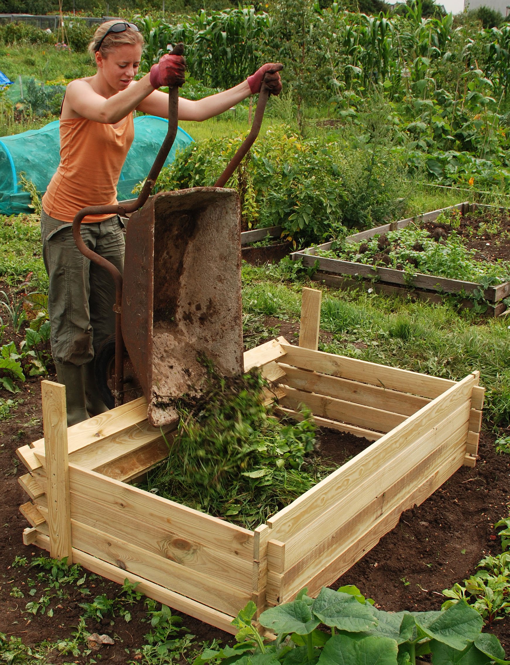 Lacewing Extra Large 897 Litres Garden Outdoor Wooden Compost Bin