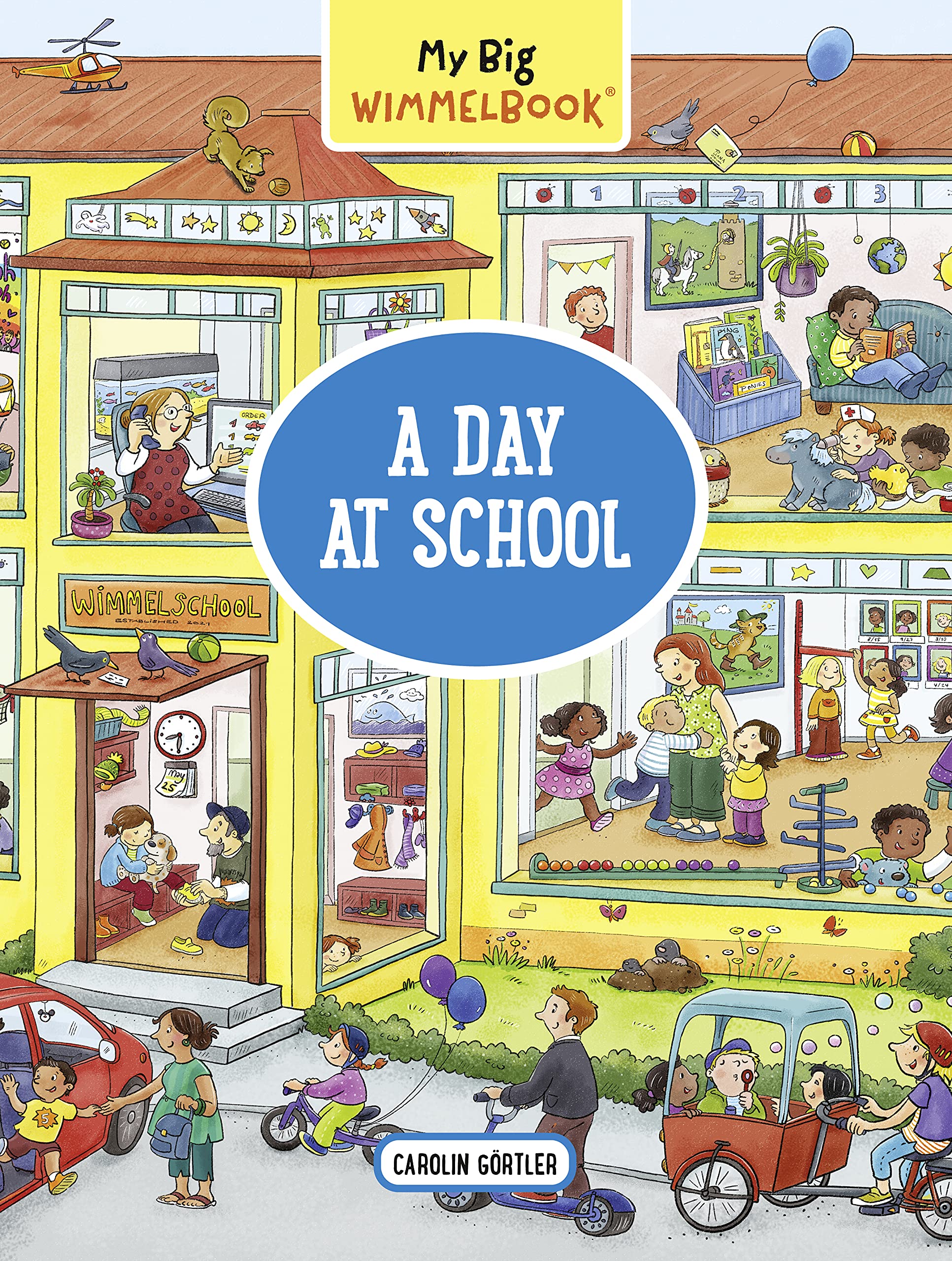 My Big Wimmelbook: A Day at School (My Big Wimmelbooks): A Look-and-Find Book (Kids Tell the Story): 0