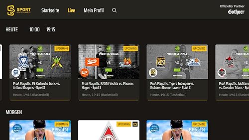 Sportdeutschland.TV - The biggest live streaming platform for sports in Germany