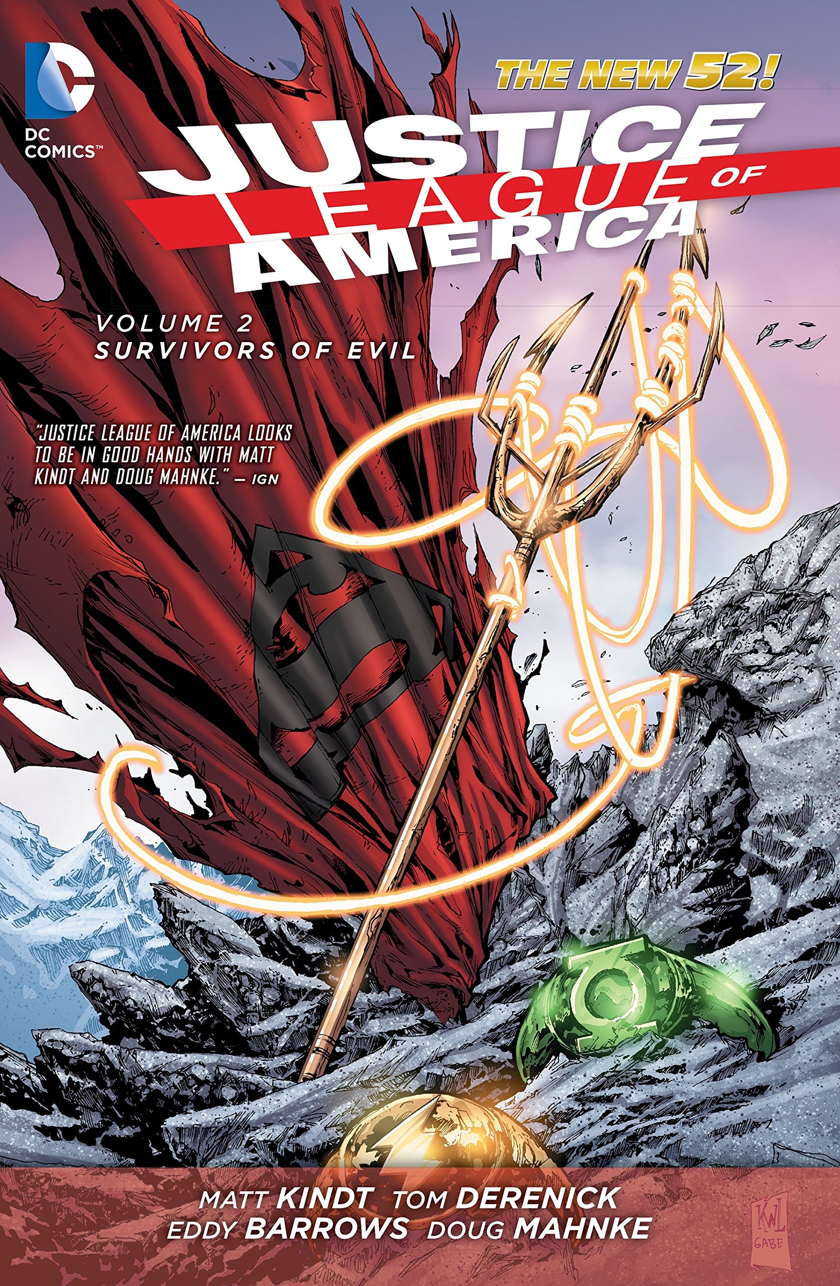 Justice League of America Vol. 2: Survivors of Evil (The New 52) (Justice League of America: the New 52)