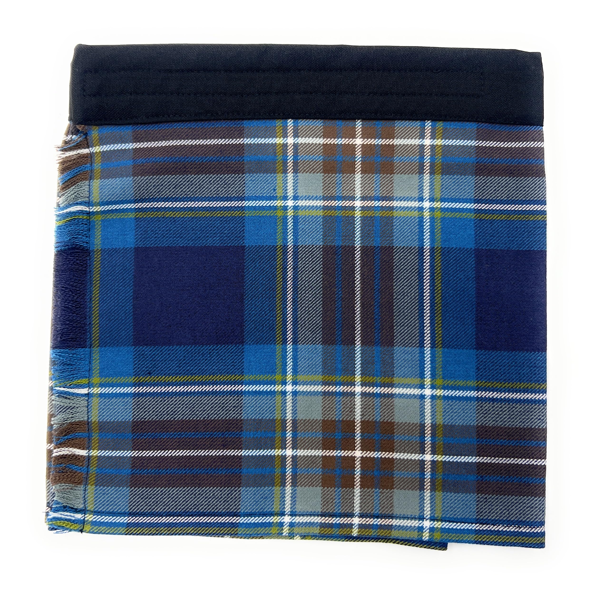 Baby Tartan Kilt, Adjustable Waistband, Newborn to 4 Years, Unisex (Holyrood, 0-6 Months)
