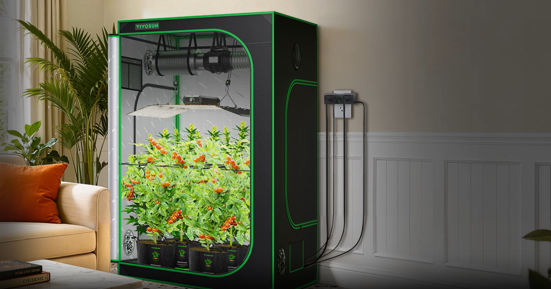 Amazon.com: VIVOSUN Grow Tent Kit, 2 × 2ft 1-Plant System, WiFi