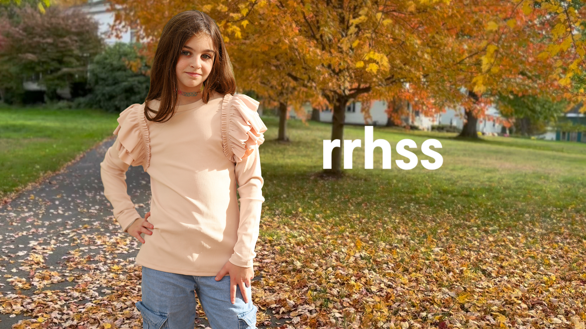 Amazon.com: rrhss Girls Ruffle Long Sleeve Shirts Kids Cute Fitted