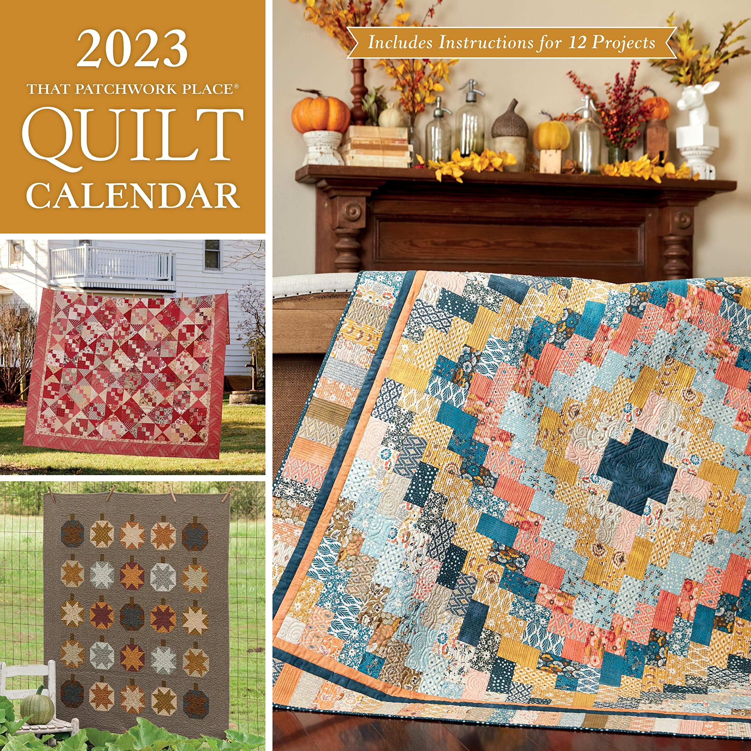 2023 That Patchwork Place Quilt Calendar: Includes Instructions for 12 Projects