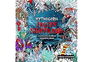 Mythogoria: Frozen Nightmares - A Spine-Tingling Adult Coloring Book