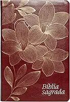 Bíblia NVI, Letra Gigante, Capa luxo vinho, Leitura Perfeita: Bíblia Sagrada Nova Versão Internacional