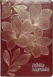 Bíblia NVI, Letra Gigante, Couro-soft vinho, Leitura Perfeita: Bíblia Sagrada Nova Versão Internacional