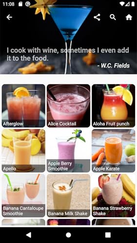 Flavor Splash - Cocktails, Mocktails & Smoothies Recipes