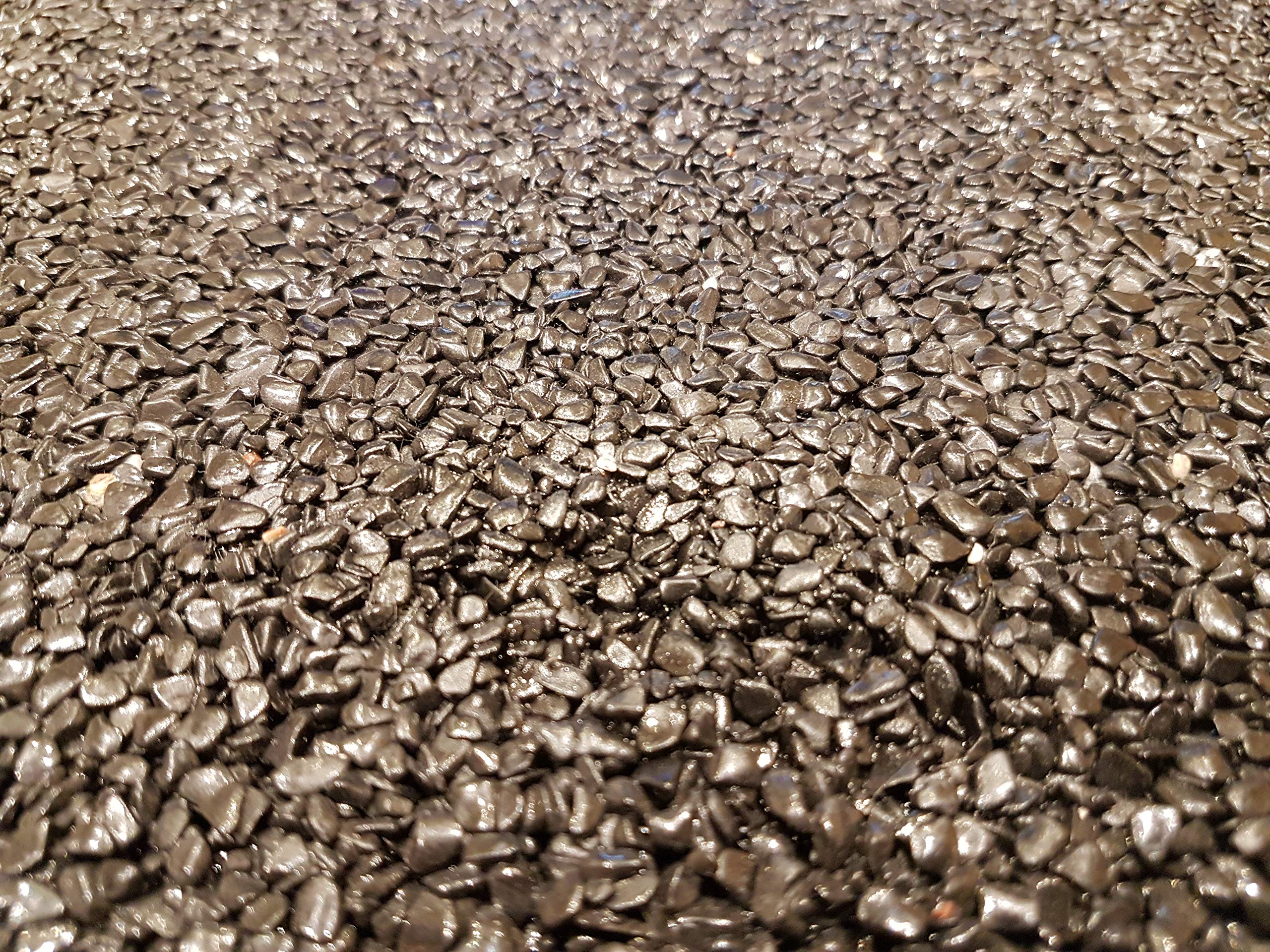 Tapis en pierre marbrée Nero Ebano l'élégance du marbre noir et liant haute résistance