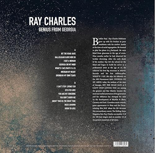 Miniatura 3 de Ray Charles - Genius From Georgia - Limited Edition Colored Vinyl