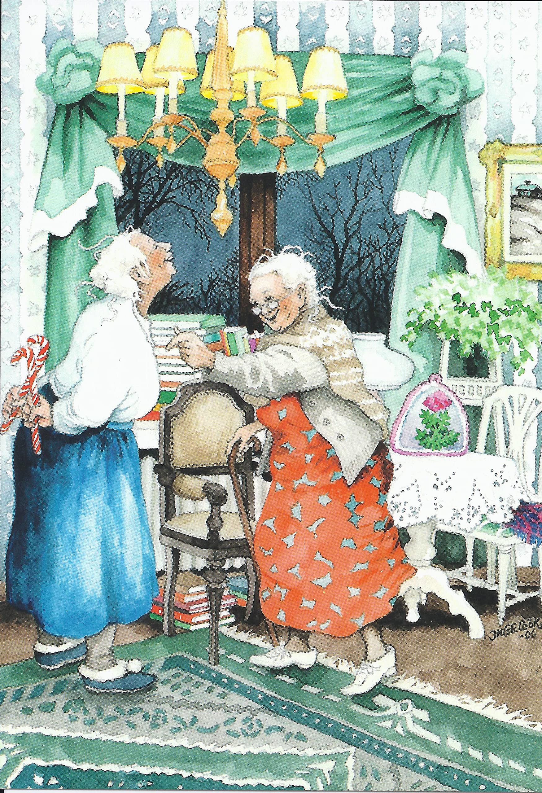 Inge Look Set Di 14 Cartoline (79-84), Dimensioni