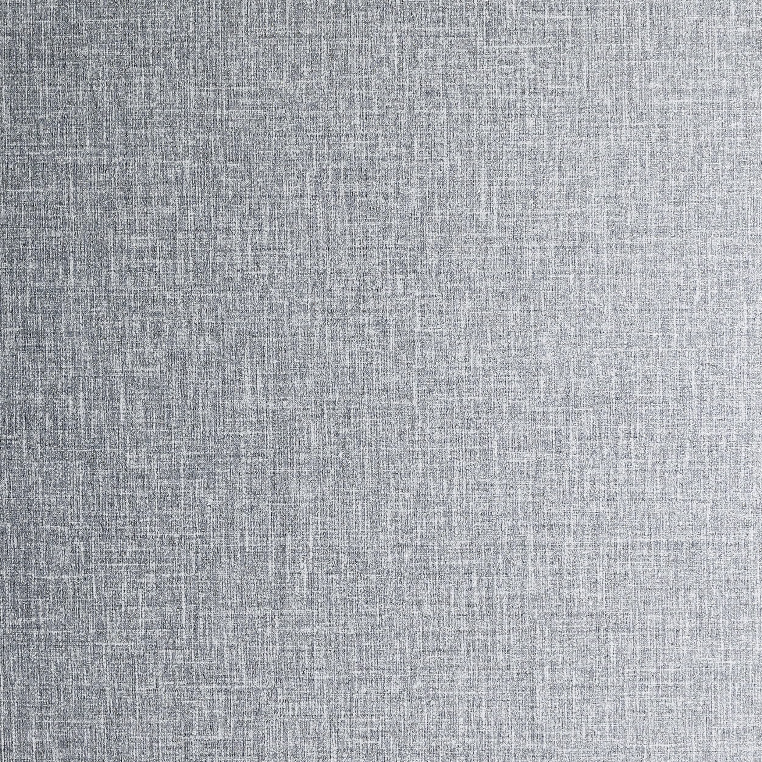 Arthouse Luxe Hessian Mid Grey Wallpaper - 53cm Width - Paste The Wall