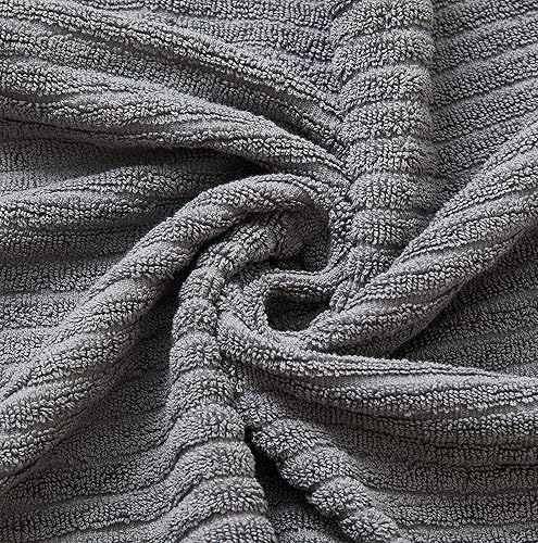 Vista 10 de Nautica - Toallas de baño, 100% algodón esponjoso suave y absorbente, altamente absorbentes y de secado rápido, toallas de baño de peso medio