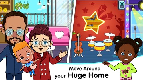 Tizi Town: My Mansion Games - Family Dreamhouse Games Free