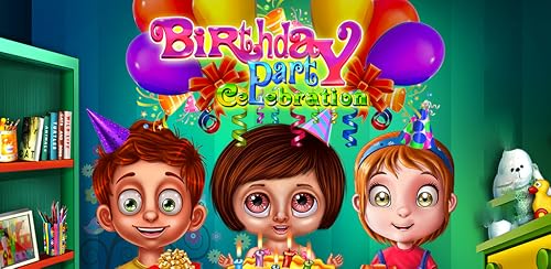 Birthday Party Celebration : Have a super birthday with your friends in this fun educational party game !