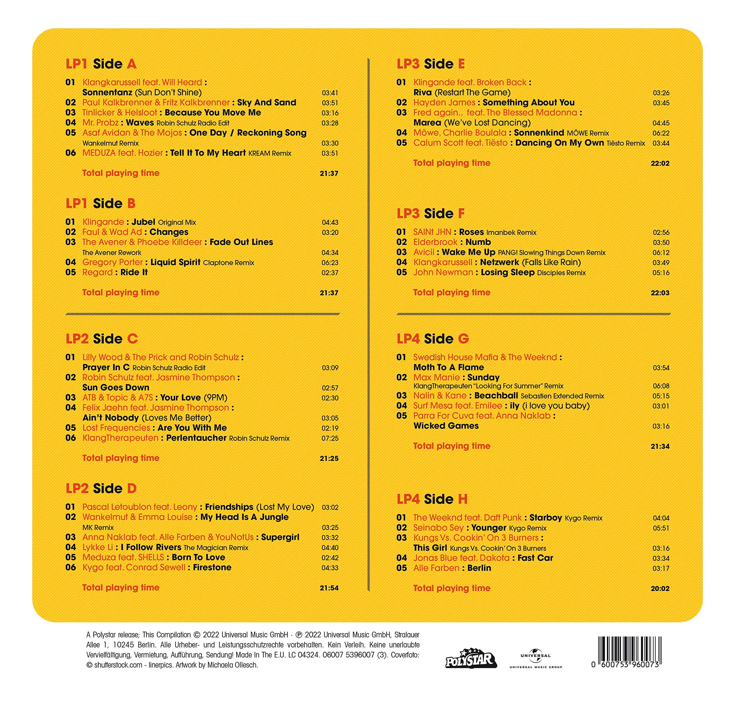 About:Berlin - Best of 10 Years (4LP) [Vinyl LP]