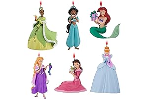 Hallmark Disney Princess Christmas Ornaments - Adorn Your Tree with Regal Elegance