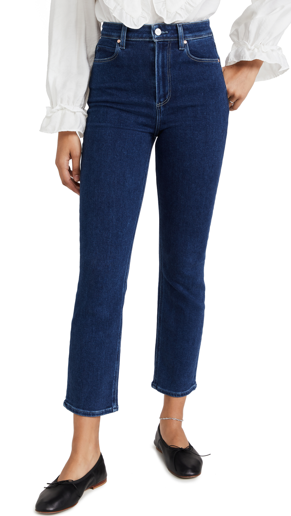 PAIGEWomen's Ultra High Rise Cindy Jeans