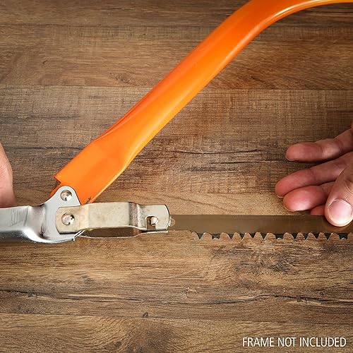 Miniatura 5 de GreatNeck BS21 - Hoja de sierra de proa, 21 pulgadas, hace un trabajo rápido de madera verde, hoja de acero de aleación de cromo extra dura,