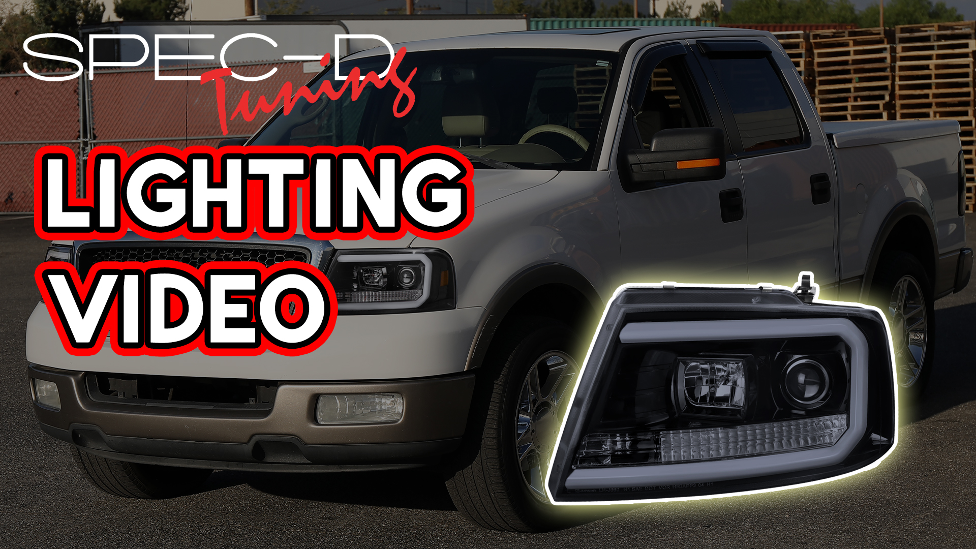Amazon.com: SPEC-D TUNING Jet Black LED Tube Projector Headlights