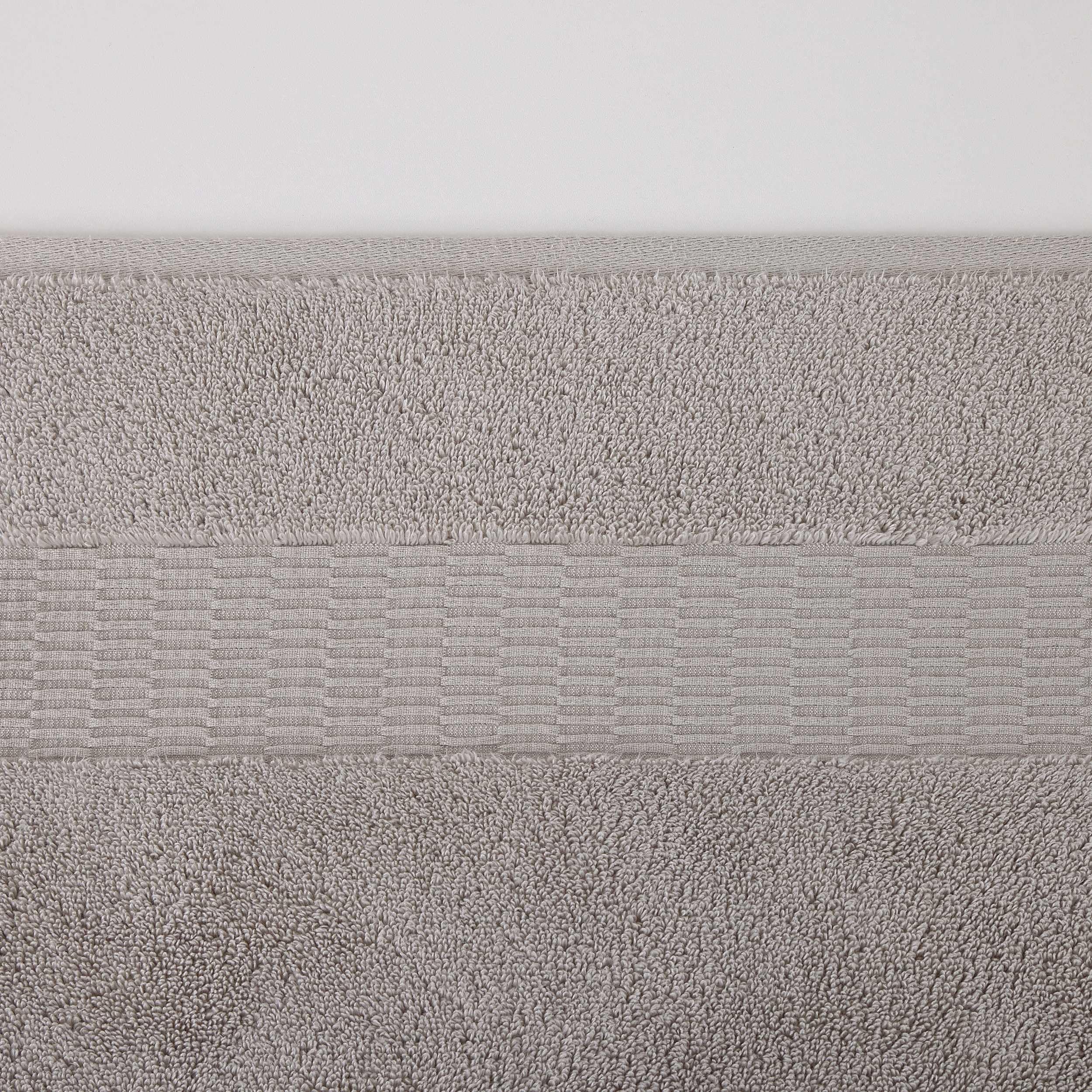 Tommy Bahama - Juego de Toallas de baño, algodón Suave y Altamente Absorbente, Baja Pelusa y Resistente a la decoloración, Esenciales de baño (Gris Rama Larga, 3 Piezas)