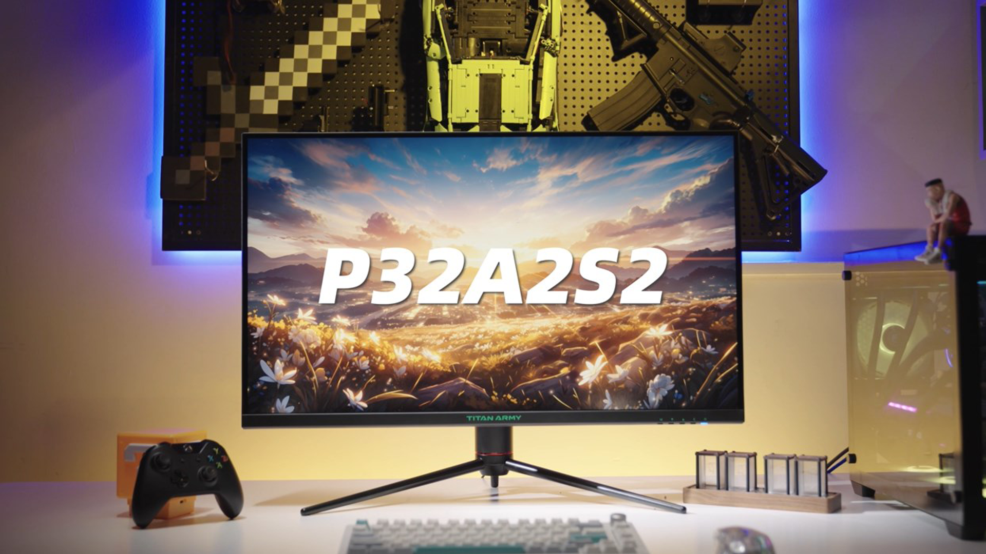 ゲーミングモニター タイタンアーミー Amazon.com: TITAN ARMY 32 Inch 240Hz 1440p Gaming Monitor