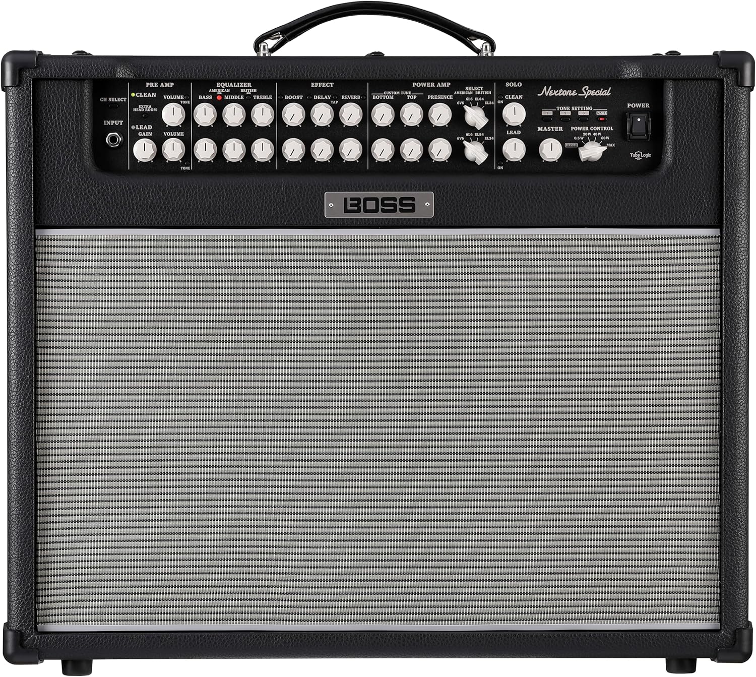 BOSS Nextone Special | Flagship Guitar Amplifier | Tube Logic Design | Authentic Tube Sound & Feel | Enhanced Reactive Drive Circuitry | 80W Power & Custom Waza B12W Speaker | Built-in Effects
