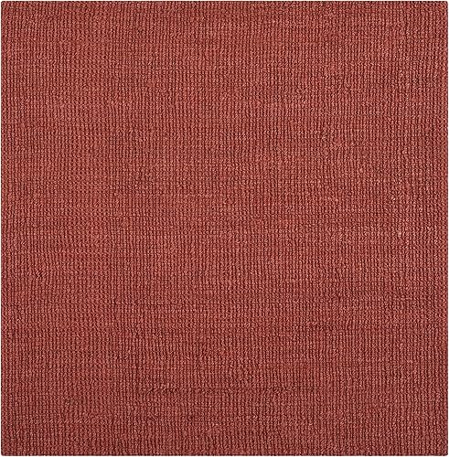 Vista 195 de SAFAVIEH Colección Natural Fiber NF447A - Tapete de pasillo, yute texturizado grueso tejido a mano de 0.75 pulgadas de grosor, ideal para zonas