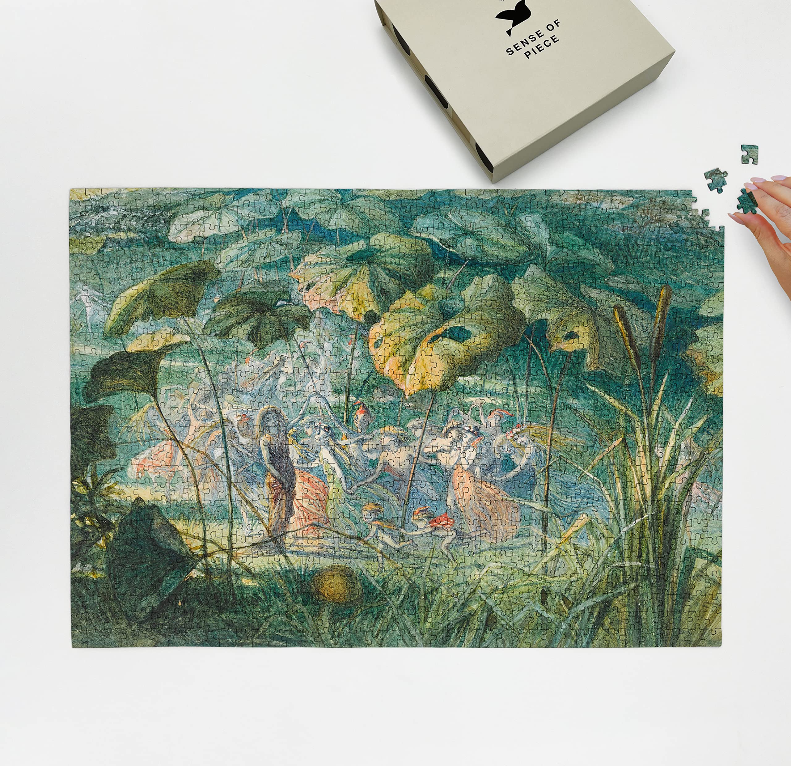 Amazon.co.jp: 1000ピース - 美術館絵画 - ジグソーパズル