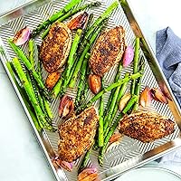 Vista 4 de Nordic Ware Prism Baking Half Sheet 2-Pack, Natural