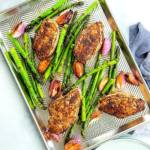 Miniatura 5 de Nordic Ware Prism Baking Half Sheet 2-Pack, Natural