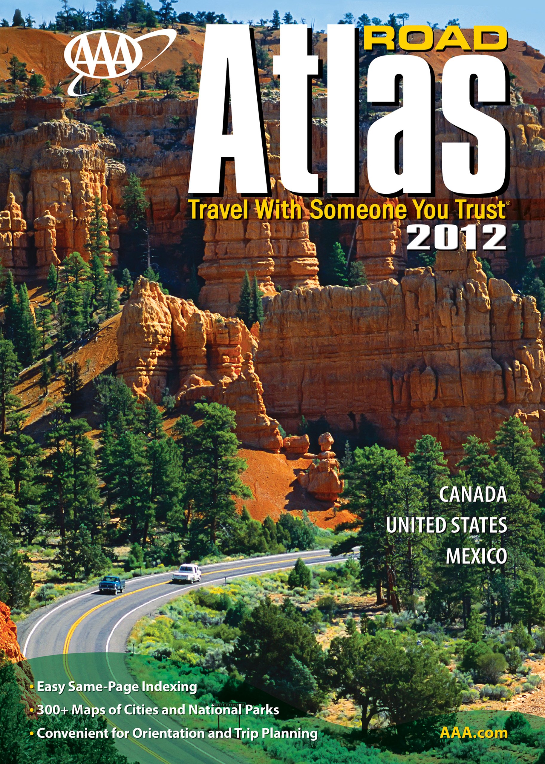 AAA Road Atlas 2012