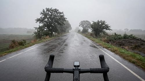Wet Asphalt Cycling 🚴🌧️ Wet Road Ride Ambience, Tire Spray Sounds & Urban Rain Cycling – vue 6