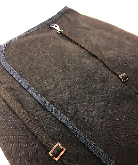 Foto 6 de 8 de Horses Coperta Box Cotone Maddy 2-105 - NERO/BLU-128-128 cm