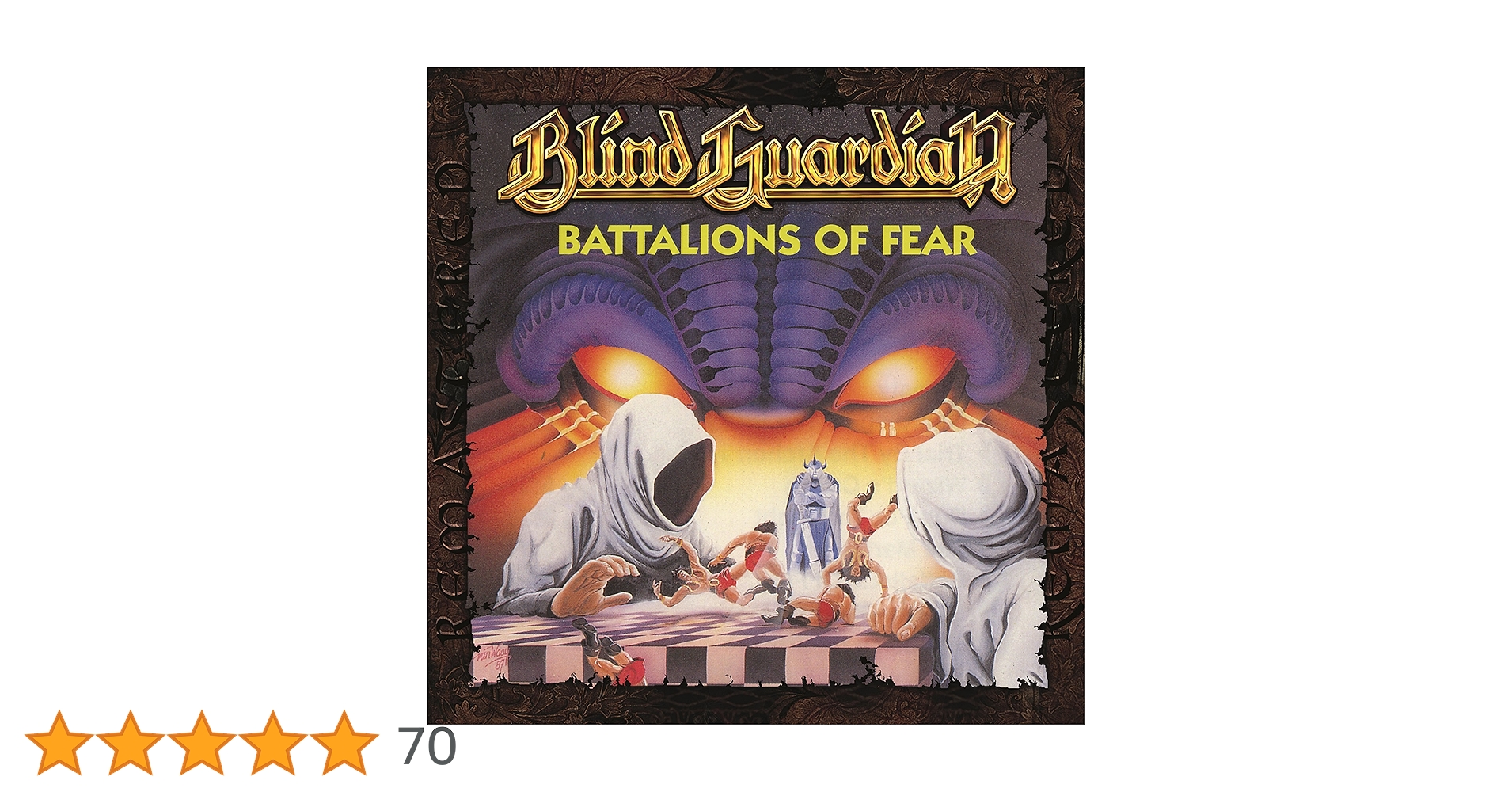 【本国Germany盤】 Blind Guardian / Battalions Blind Guardian – Battalions Of Fear – Vinyl (Orange w/white