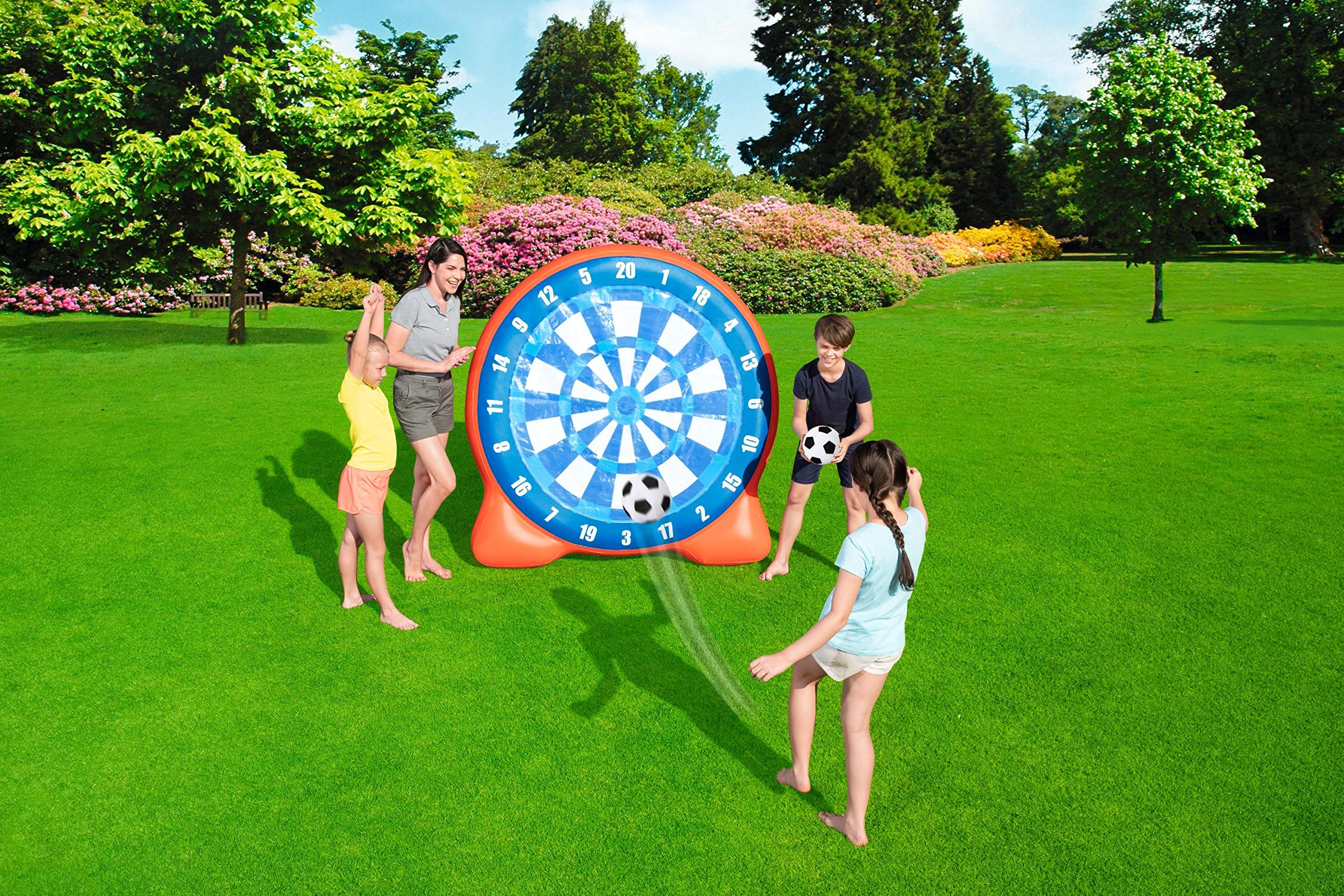 Bestway 52307 Gioco gonfiabile Bersaglio Gigante, 6 anni+